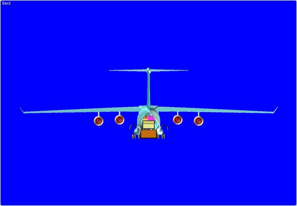 china y-20 large transport 3d dwg - China Y-20 Large Transport Speculative Assembly Model by RodgerSaintJohn