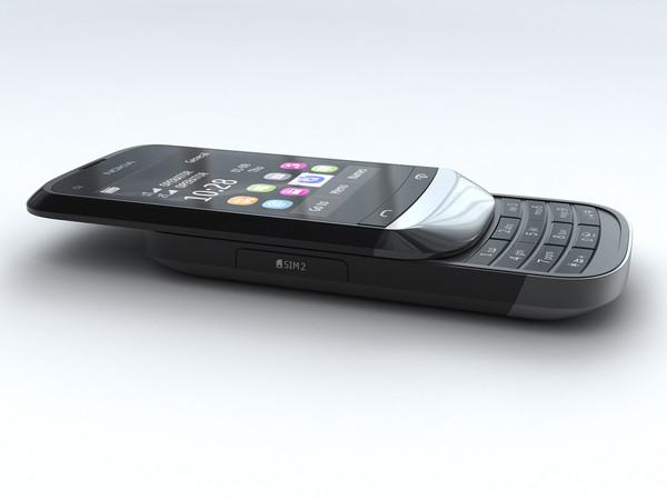 nokia c2-06 touch type 3ds - Nokia C2-06 Touch and Type by cgmobile02
