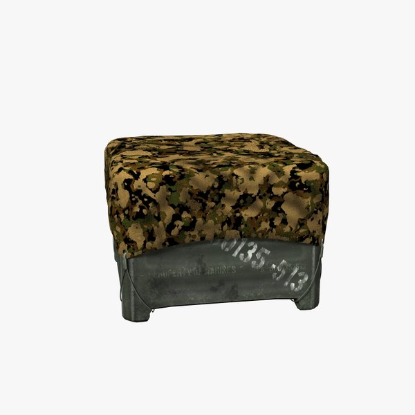 3d military storage crate - Military Crate... by yaschan