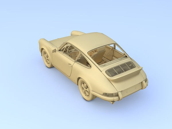 porsche 911 carrera rs 3d model - Porsche 911 Carrera RS 1973 by TiRex3D