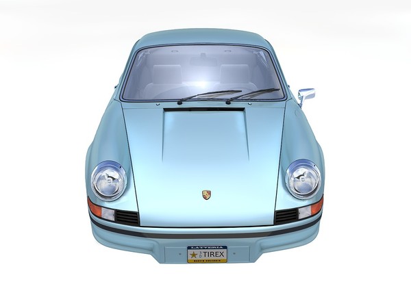 porsche 911 carrera rs 3d model - Porsche 911 Carrera RS 1973 by TiRex3D