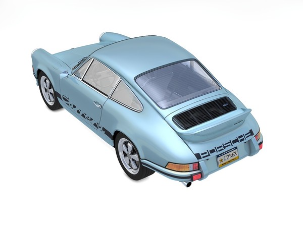 porsche 911 carrera rs 3d model - Porsche 911 Carrera RS 1973 by TiRex3D