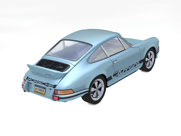 porsche 911 carrera rs 3d model - Porsche 911 Carrera RS 1973 by TiRex3D