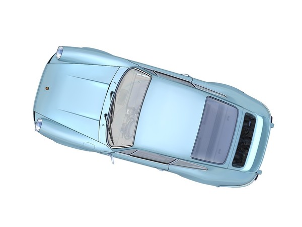 porsche 911 carrera rs 3d model - Porsche 911 Carrera RS 1973 by TiRex3D
