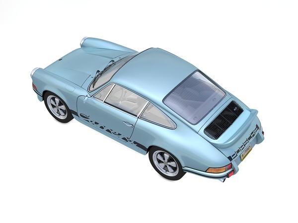 porsche 911 carrera rs 3d model - Porsche 911 Carrera RS 1973 by TiRex3D