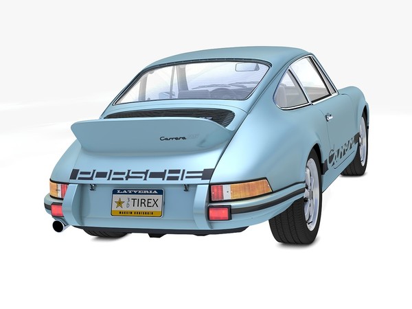 porsche 911 carrera rs 3d model - Porsche 911 Carrera RS 1973 by TiRex3D
