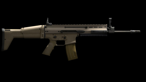 blender fabrique assault rifle scar - Low-poly FN SCAR-L by ChrisStolze