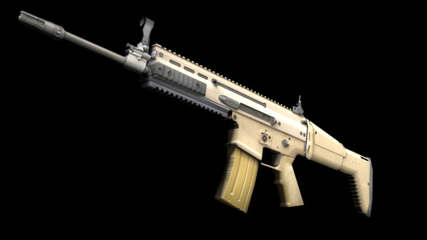 blender fabrique assault rifle scar - Low-poly FN SCAR-L by ChrisStolze