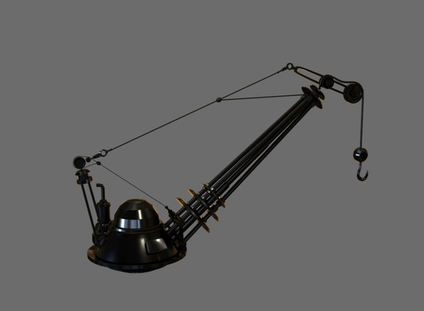 3d crane - Crane by dentonvanzan