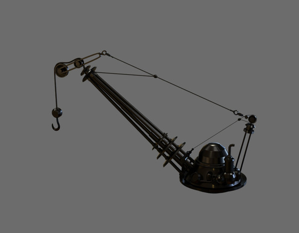 3d crane - Crane by dentonvanzan