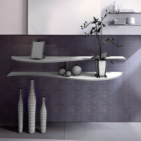 3d foye console - Foye Console by RTEwork