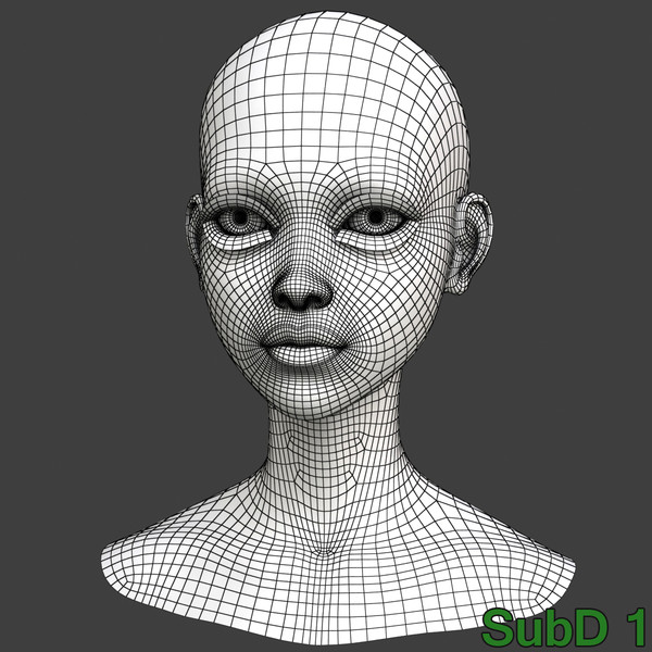comic action morph targets 3d max - Maya - Action Girl + Morph Targets by Bitmapworld