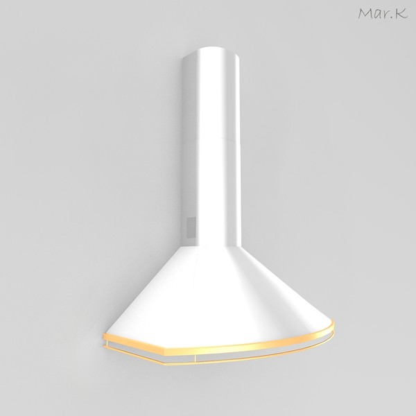 kitchen hood cata 3ds - Kitchen hood Cata by Mar.K