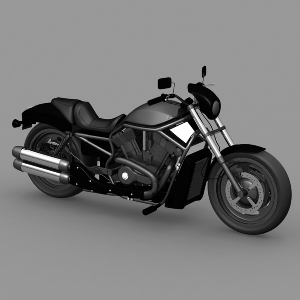 harley davidson 3d model - Harley Davidson Night Rod Special by reaktorCGI