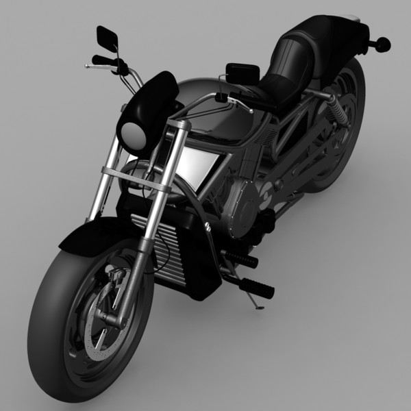 harley davidson 3d model - Harley Davidson Night Rod Special by reaktorCGI