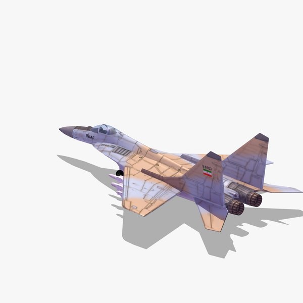 3d iranian air force mig29 model - Mig29 Iranian Air Force... by ES3DStudios