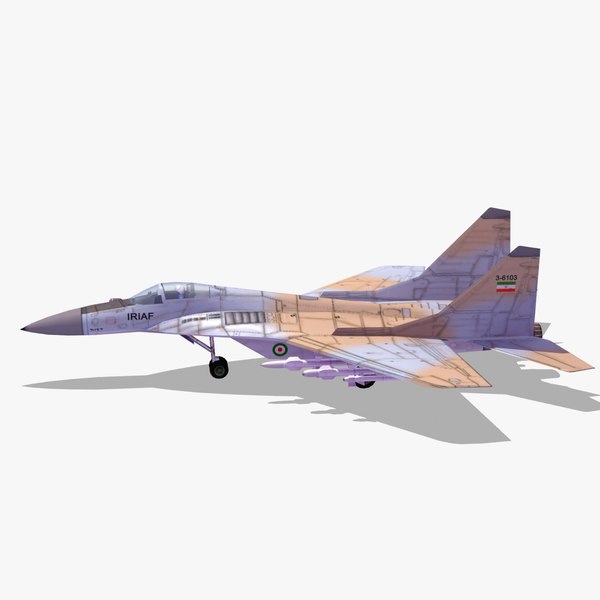 3d iranian air force mig29 model - Mig29 Iranian Air Force... by ES3DStudios