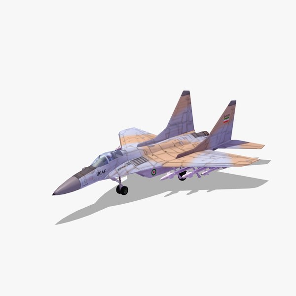 3d iranian air force mig29 model - Mig29 Iranian Air Force... by ES3DStudios