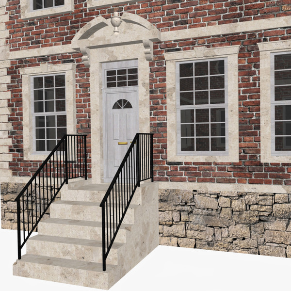 3dsmax house old english - Old English House... by chaosfractal