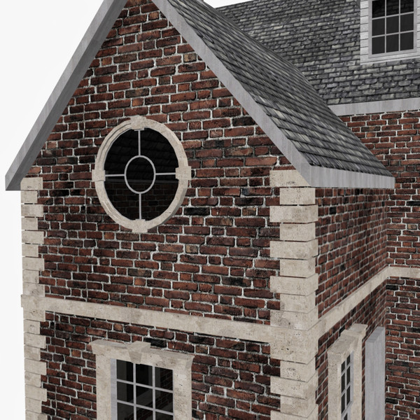 3dsmax house old english - Old English House... by chaosfractal