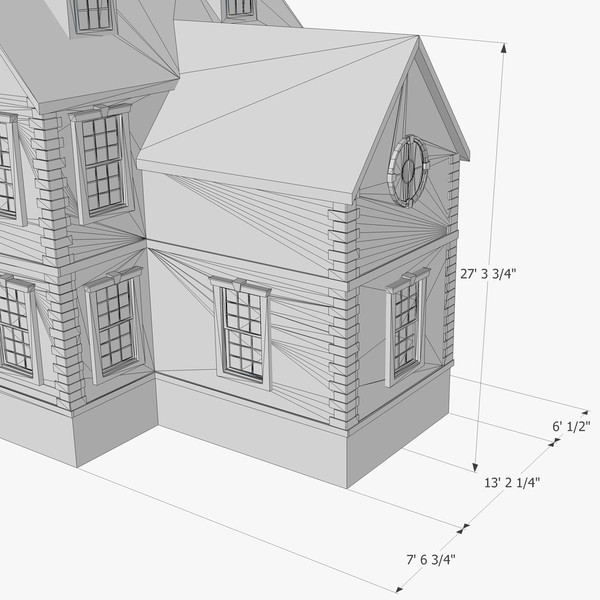 3dsmax house old english - Old English House... by chaosfractal