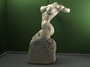 obj marble sexy female torso