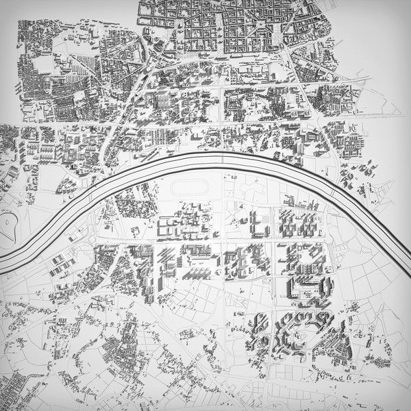 3ds max city zagreb - 3d Zagreb City by ignasius