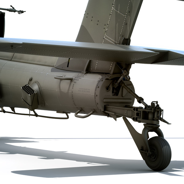 max boeing ah-64d apache longbow - Boeing AH-64D Apache Longbow Attack Helicopter by cgshape