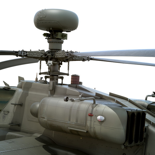 max boeing ah-64d apache longbow - Boeing AH-64D Apache Longbow Attack Helicopter by cgshape