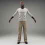 3d model axyz character human