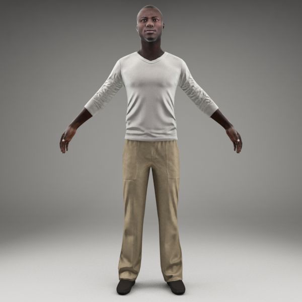 3d model axyz character human - CMan0012-M3-CS by axyzdesign