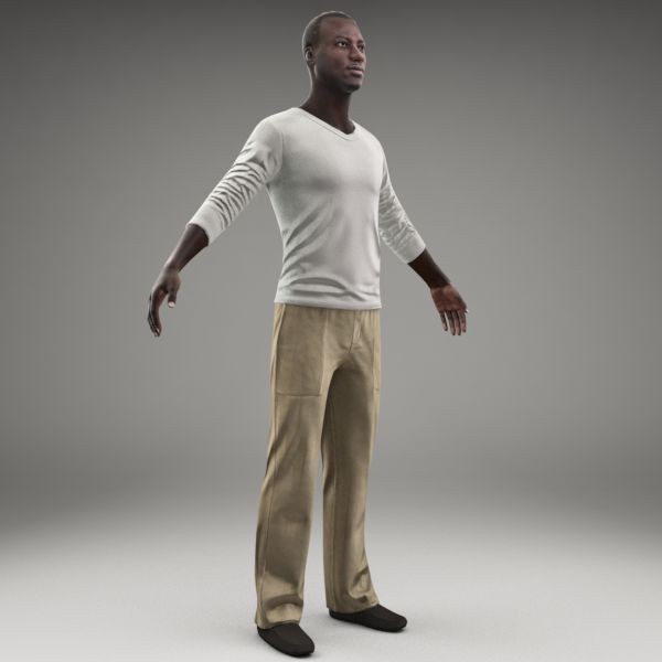 3d model axyz character human - CMan0012-M3-CS by axyzdesign