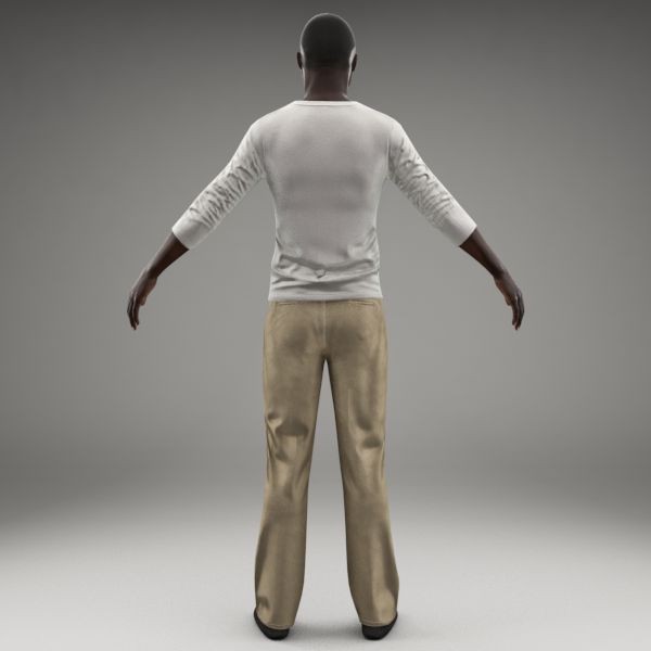 3d model axyz character human - CMan0012-M3-CS by axyzdesign