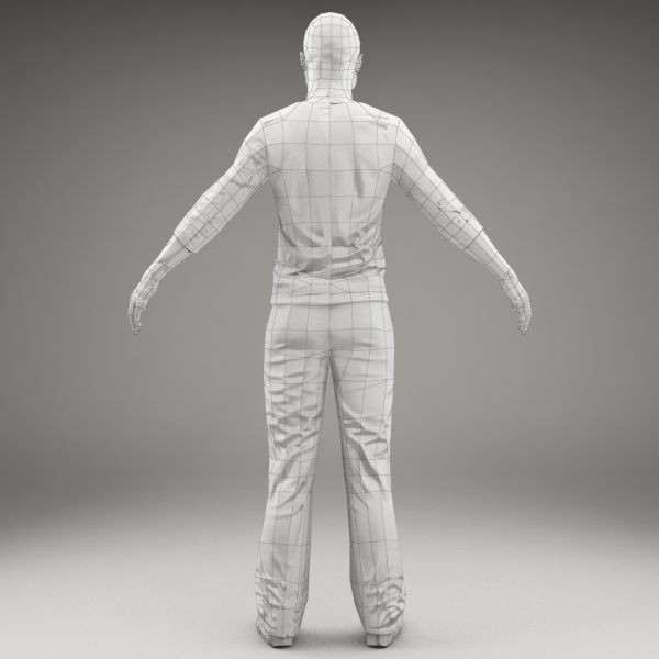 3d model axyz character human - CMan0012-M3-CS by axyzdesign