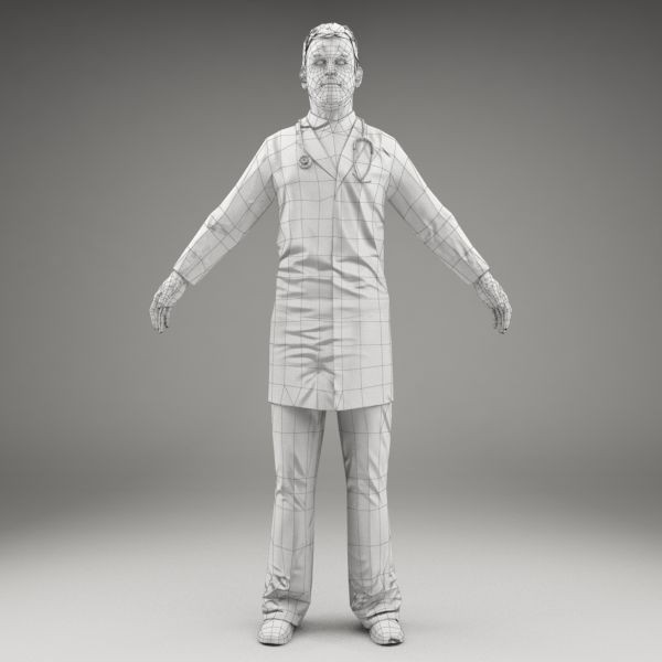 axyz character human 3d max - CMan0015-M3-CS by axyzdesign