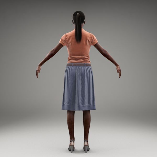 maya axyz character human - CWom0015-M3-CS by axyzdesign