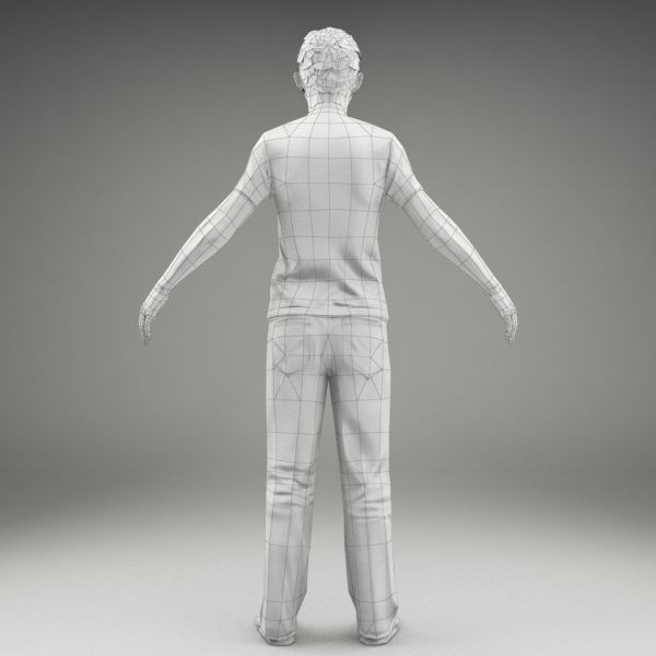 3d axyz character human model - AsMan0002-M3-CS... by axyzdesign