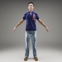 3d axyz character human model