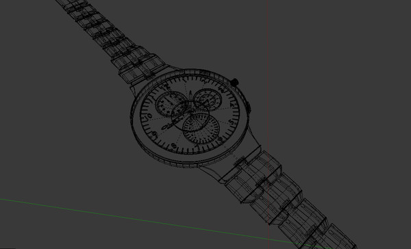 watch olett geneve 3d model - Watch olett geneve by Triven