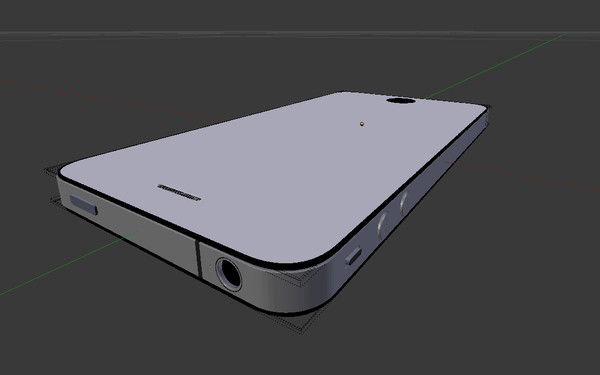 3d iphone 4 model - iphone4 by Triven