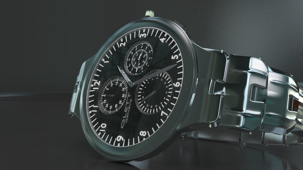 watch olett geneve 3d model - Watch olett geneve by Triven