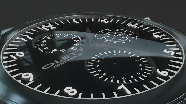 watch olett geneve 3d model - Watch olett geneve by Triven