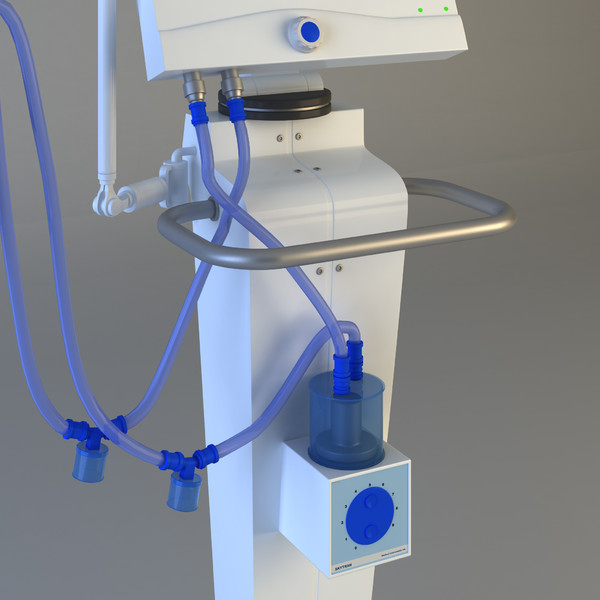 max hospital ventilator - Hospital Ventilator by platinum3dmodels