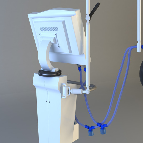 max hospital ventilator - Hospital Ventilator by platinum3dmodels