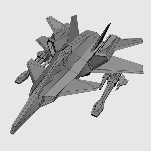 6 jet fighters 3d model - 6_jet_fighters.rar by Angryfly