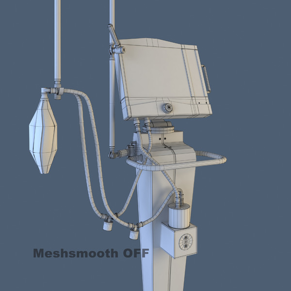 max hospital ventilator - Hospital Ventilator by platinum3dmodels