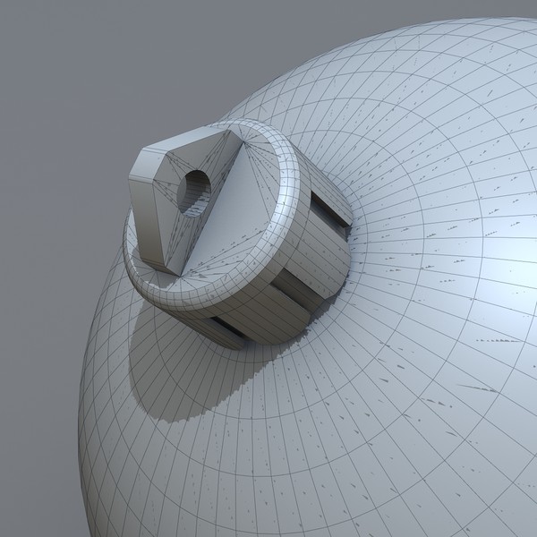 3d max ball christmas pearl matte - Christmas ball pearl matte cap v2 by Tons of Bones
