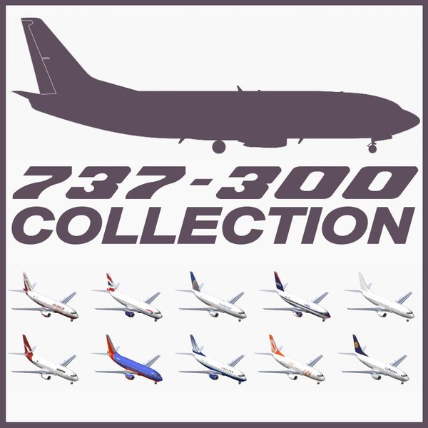 b 737-300 3ds - B 737-300 Collection by PedroFaut