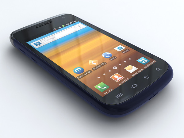3d model samsung exhibit ii 4g - Samsung Exhibit II 4G by cgmobile02