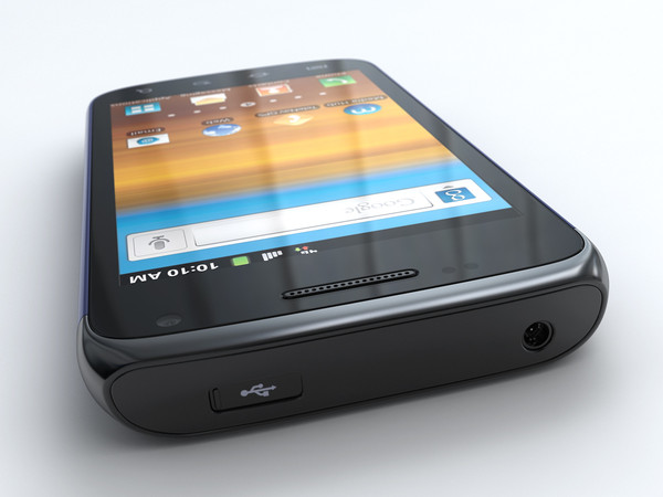 3d model samsung exhibit ii 4g - Samsung Exhibit II 4G by cgmobile02